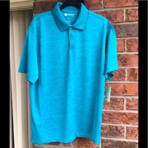 Men’s Easy Care Short Sleeve Shirt Size L NWT
